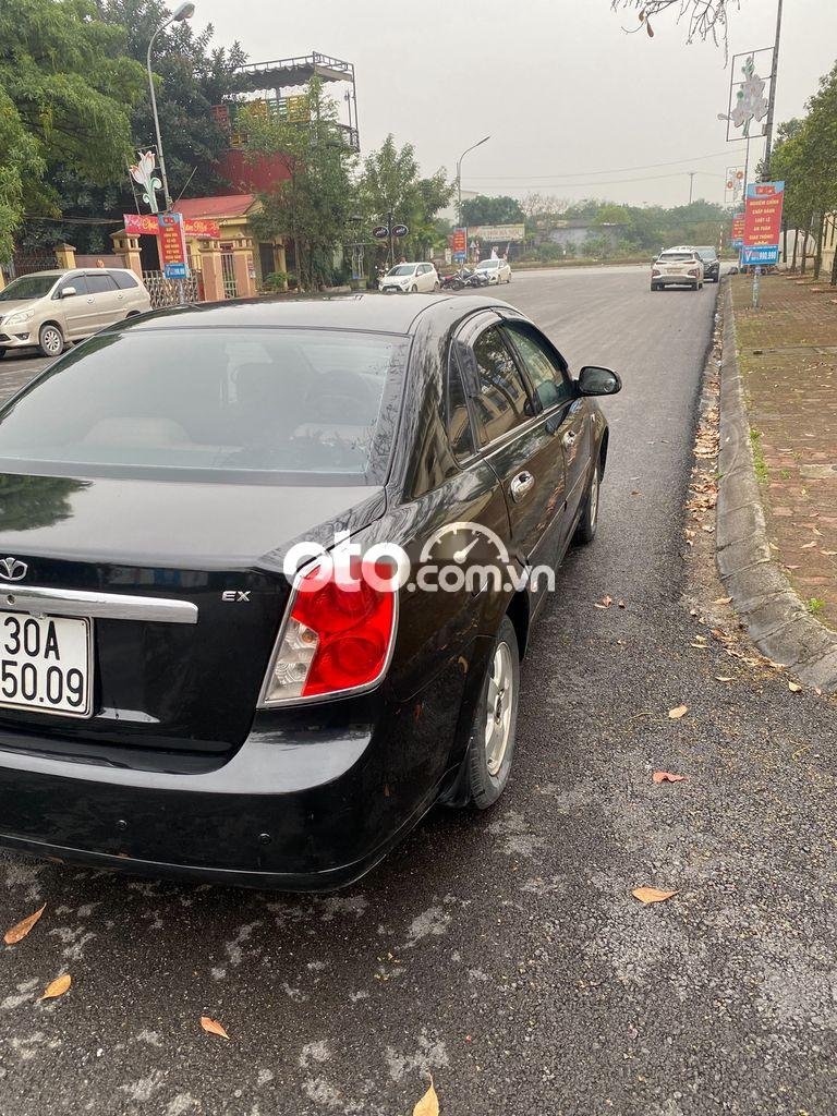 Daewoo Lacetti EX 2009 - Bán Daewoo Lacetti EX sản xuất năm 2009, màu đen, giá chỉ 120 triệu