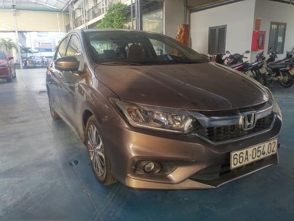 Honda City CVT  2017 - Bán Honda City CVT năm sản xuất 2017, màu nâu