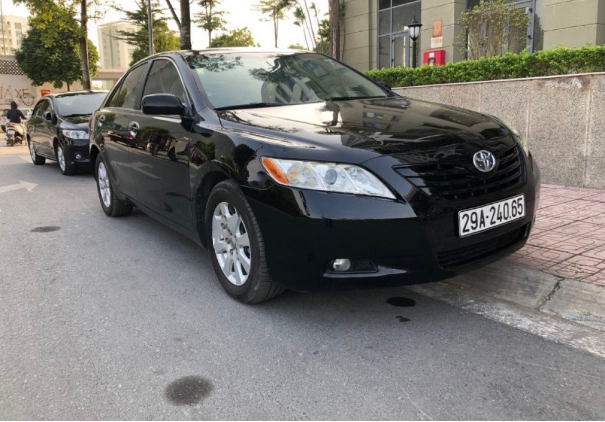 Toyota Camry   LE 3.5  2007 - Bán Toyota Camry LE 3.5 sản xuất 2007, màu đen, nhập khẩu nguyên chiếc, giá tốt