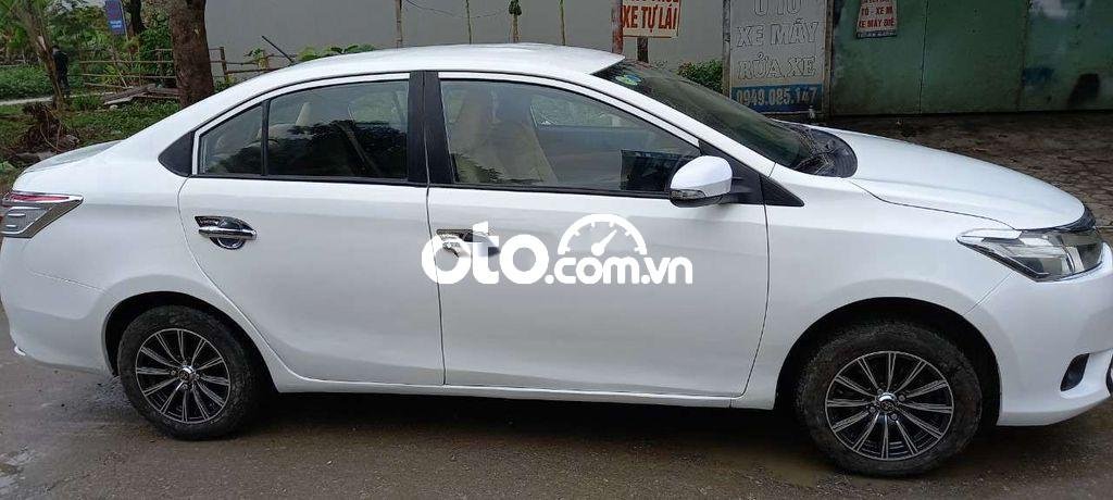 Toyota Vios MT 2015 - Cần bán Toyota Vios MT năm sản xuất 2015, màu trắng giá cạnh tranh