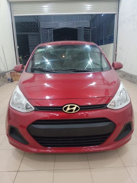 Hyundai Grand i10 MT 2014 - Cần bán lại xe Hyundai Grand i10 MT năm 2014, màu đỏ, xe nhập số sàn, giá tốt