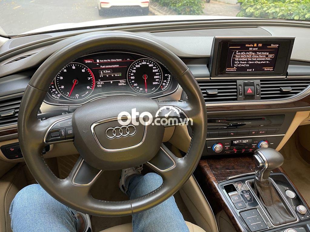 Audi A6 2.0T  2011 - Xe Audi A6 2.0T sản xuất năm 2011, màu trắng, nhập khẩu  