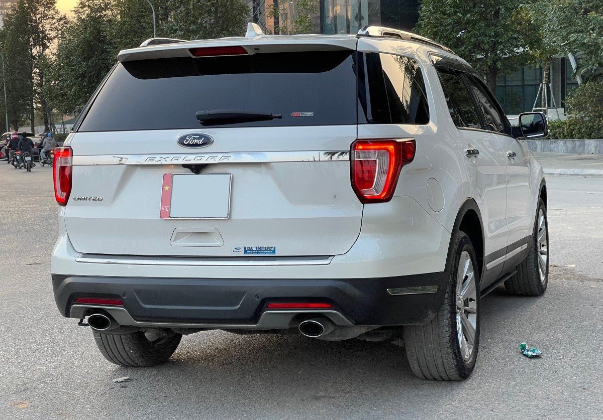 Ford Explorer   Limeted   2020 - Cần bán gấp Ford Explorer Limeted sản xuất năm 2020, màu trắng, nhập khẩu nguyên chiếc còn mới