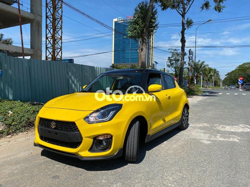 Suzuki Swift   1.4AT 2021 - Cần bán Suzuki Swift 1.4AT sản xuất 2021, màu vàng, nhập khẩu, giá tốt