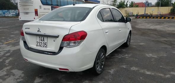 Mitsubishi Attrage 1.2AT 2016 - Cần bán Mitsubishi Attrage 1.2AT sản xuất 2016, màu trắng, nhập khẩu nguyên chiếc