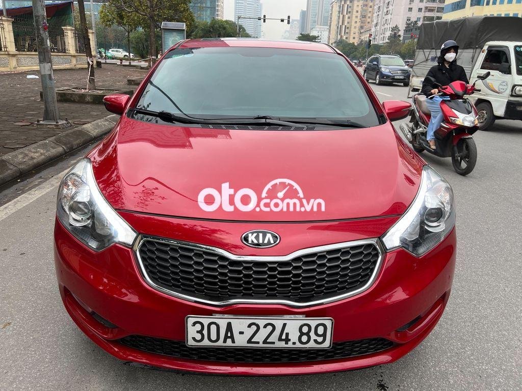 Kia K3 AT 2014 - Bán ô tô Kia K3 AT sản xuất 2014, màu đỏ