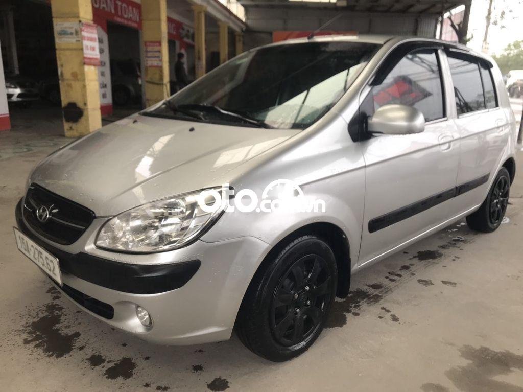 Hyundai Getz MT 2009 - Bán Hyundai Getz MT sản xuất năm 2009, màu bạc, nhập khẩu, giá tốt