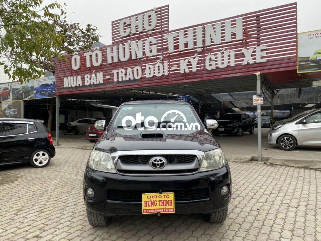 Toyota Hilux   3.0 4x4   2009 - Bán Toyota Hilux 3.0 4x4 năm 2009, màu đen