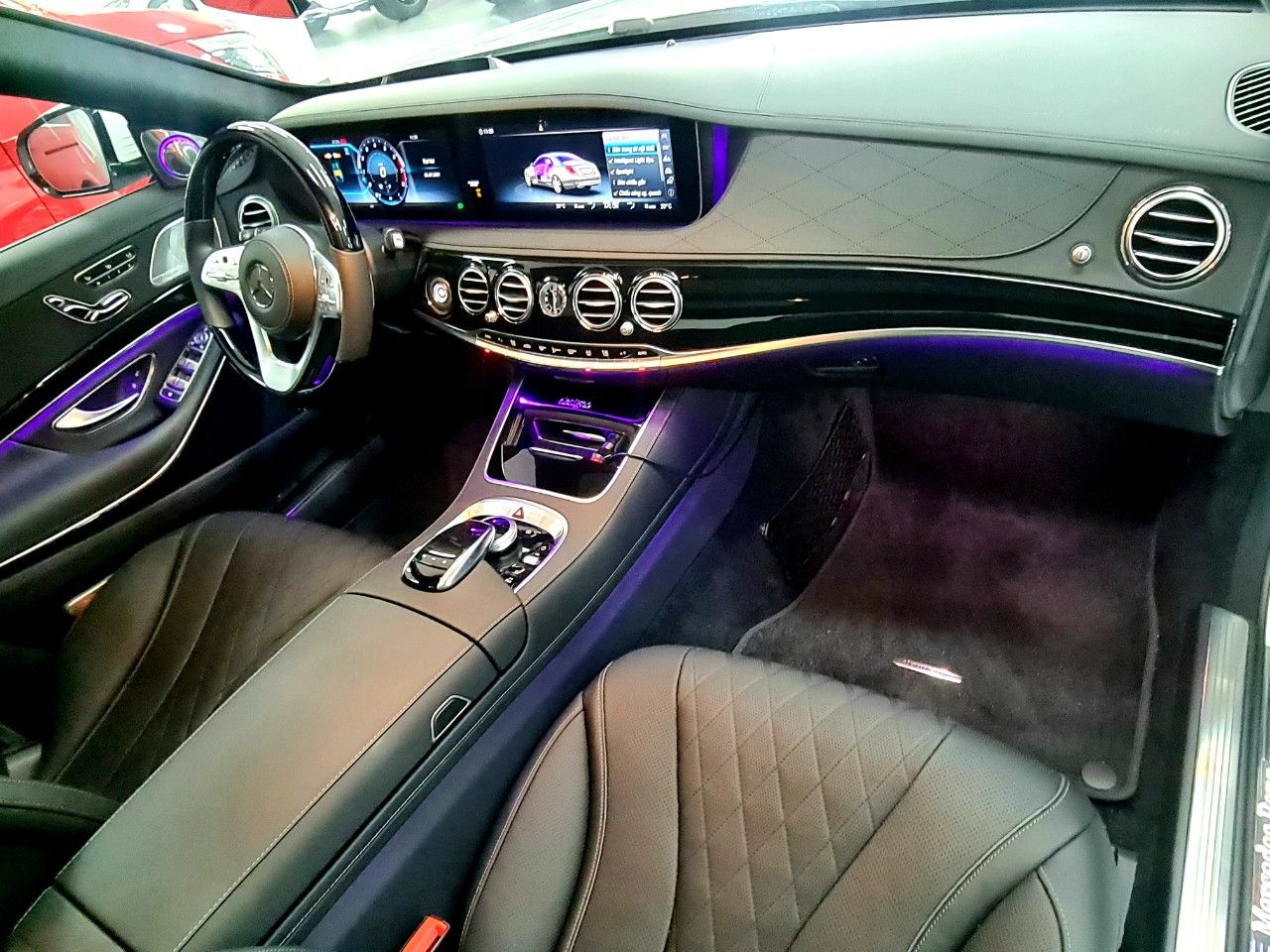 Mercedes-Benz S450  Luxury 2020 - Mercedes-Benz S450 Luxury cũ, màu trắng, lướt 1.000 km chính hãng