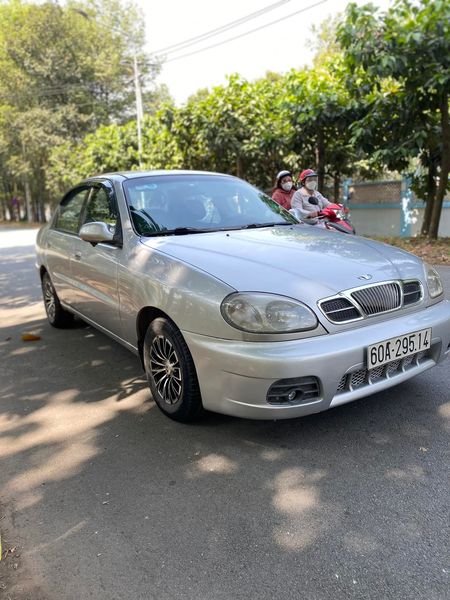 Daewoo Lanos MT 2003 - Bán Daewoo Lanos MT sản xuất 2003, màu bạc