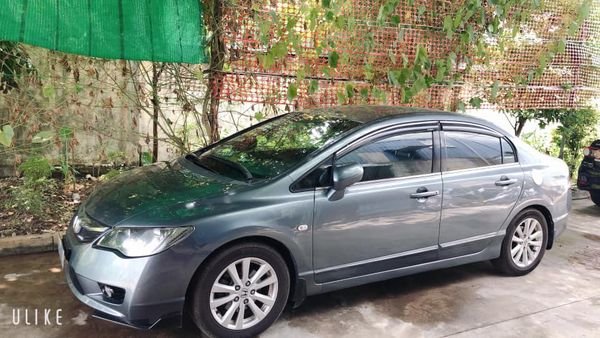 Honda Civic 2009 - Cần bán Honda Civic 1.8AT sản xuất 2009, màu xám, 280tr