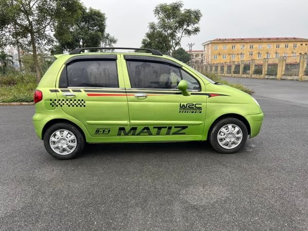 Daewoo Matiz SE 2008 - Cần bán xe Daewoo Matiz SE sản xuất 2008, màu xanh lam, giá tốt