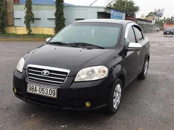 Daewoo Gentra 2008 - Cần bán xe Daewoo Gentra SX năm 2008, màu đen, giá 135tr