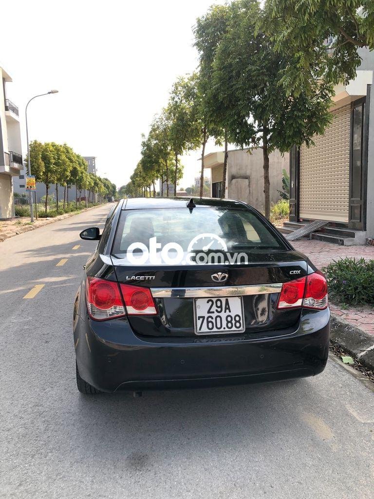 Daewoo Lacetti  CDX   2009 - Bán ô tô Daewoo Lacetti CDX năm sản xuất 2009, màu đen, nhập khẩu nguyên chiếc, giá 235tr