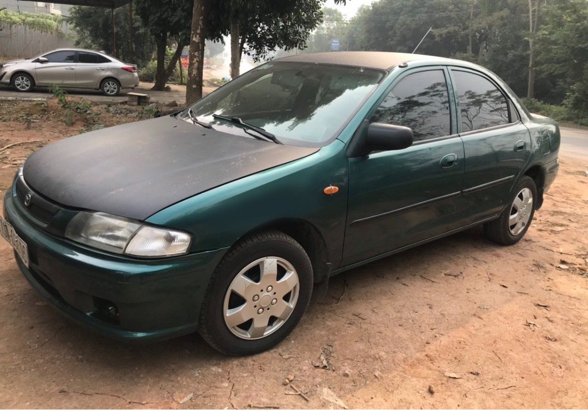 Mazda 323    GLX 1998 - Bán Mazda 323 GLX sản xuất 1998, màu xanh lam, giá tốt