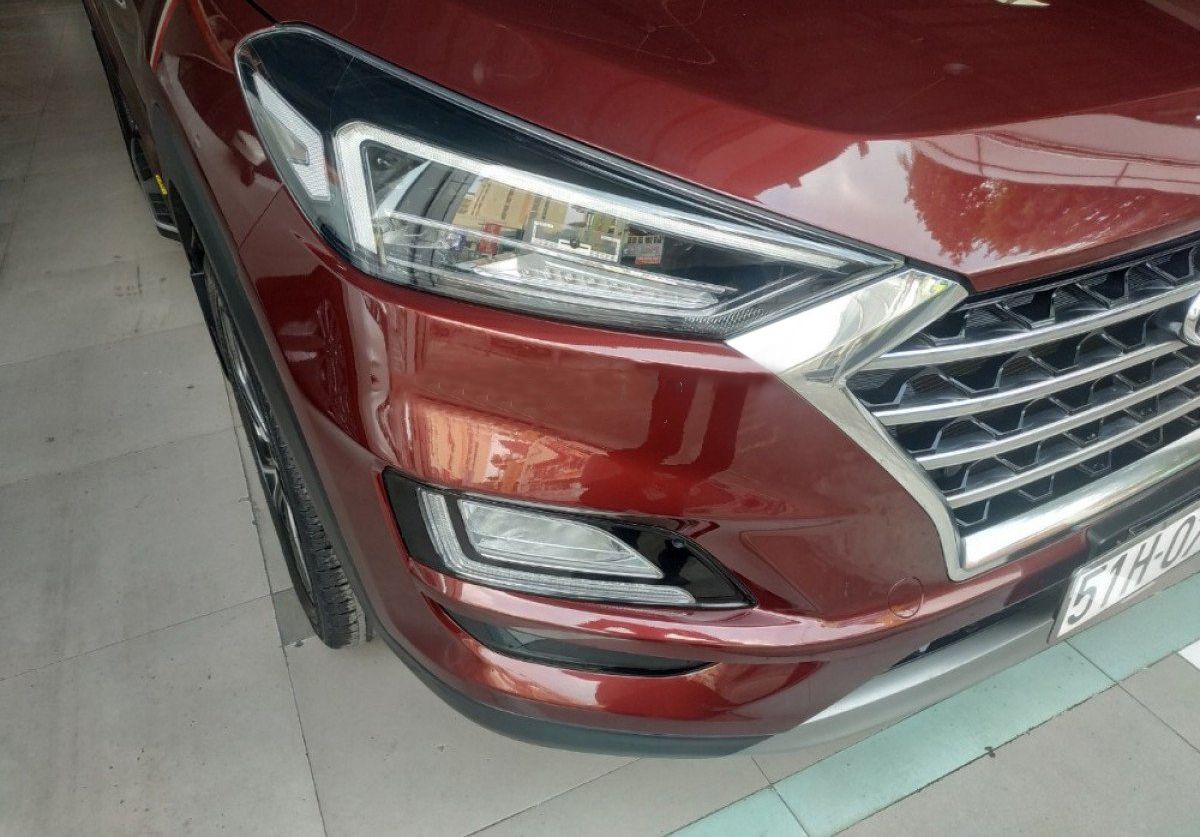 Hyundai Tucson   1.6L AT  2019 - Bán Hyundai Tucson 1.6L AT năm sản xuất 2019, màu đỏ còn mới, giá tốt