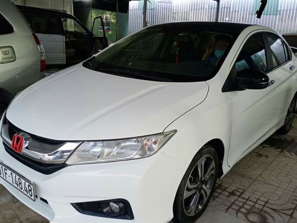 Honda City AT 2015 - Bán Honda City AT sản xuất 2015, màu trắng, 373 triệu