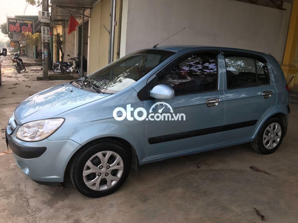 Hyundai Getz       2008 - Cần bán gấp Hyundai Getz năm sản xuất 2008, màu xanh lam, xe nhập