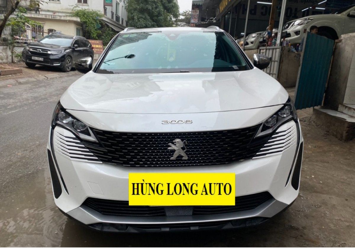 Peugeot 3008   1.6 Allure  2022 - Cần bán lại xe Peugeot 3008 1.6 Allure sản xuất năm 2022, màu trắng số tự động