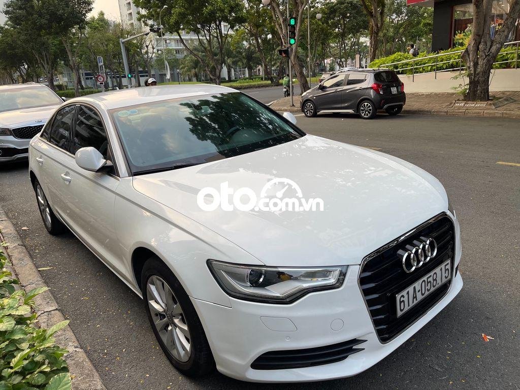 Audi A6 2.0T  2011 - Xe Audi A6 2.0T sản xuất năm 2011, màu trắng, nhập khẩu  