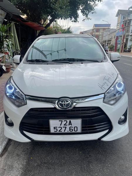 Toyota Wigo 2019 - Bán Toyota Wigo 1.2 G MT năm 2019, màu trắng số sàn, xe gia đình sử dụng, bao check test thoải mái