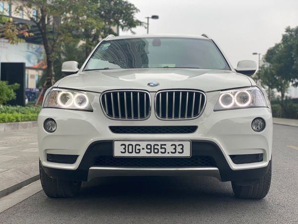 BMW X3 2011 - Bán ô tô BMW X3 xdrive28i năm sản xuất 2011, màu trắng, xe tư nhân biển Hà Nội