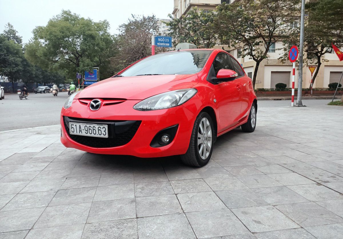 Mazda 2   1.5AT  2014 - Bán Mazda 2 1.5AT năm 2014, màu đỏ chính chủ