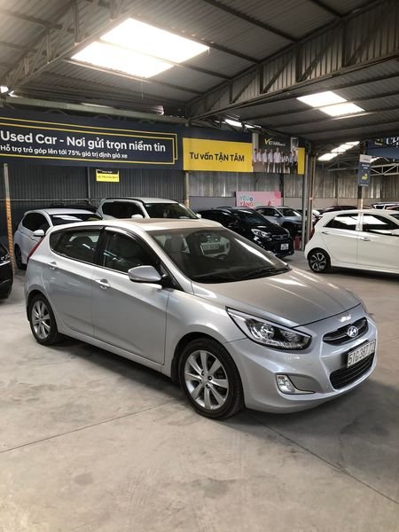 Hyundai Accent 2015 - Xe Hyundai Accent sản xuất 2015, màu bạc, giá chỉ 366 triệu