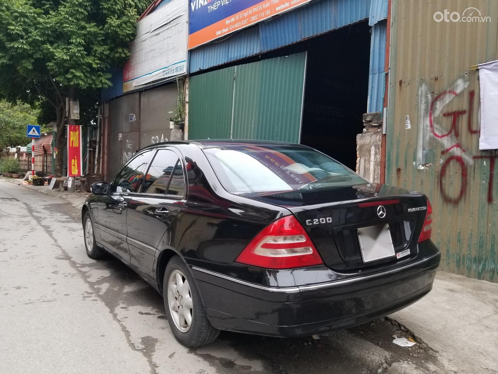 Mercedes-Benz C class 2003 - Cần bán xe Mercedes-Benz C class sản xuất 2003, xe gia đình, giá 185tr