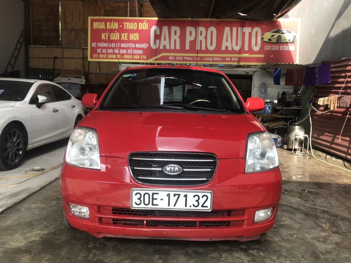 Kia Morning 2006 - Màu đỏ, nhập khẩu nguyên chiếc, giá cạnh tranh