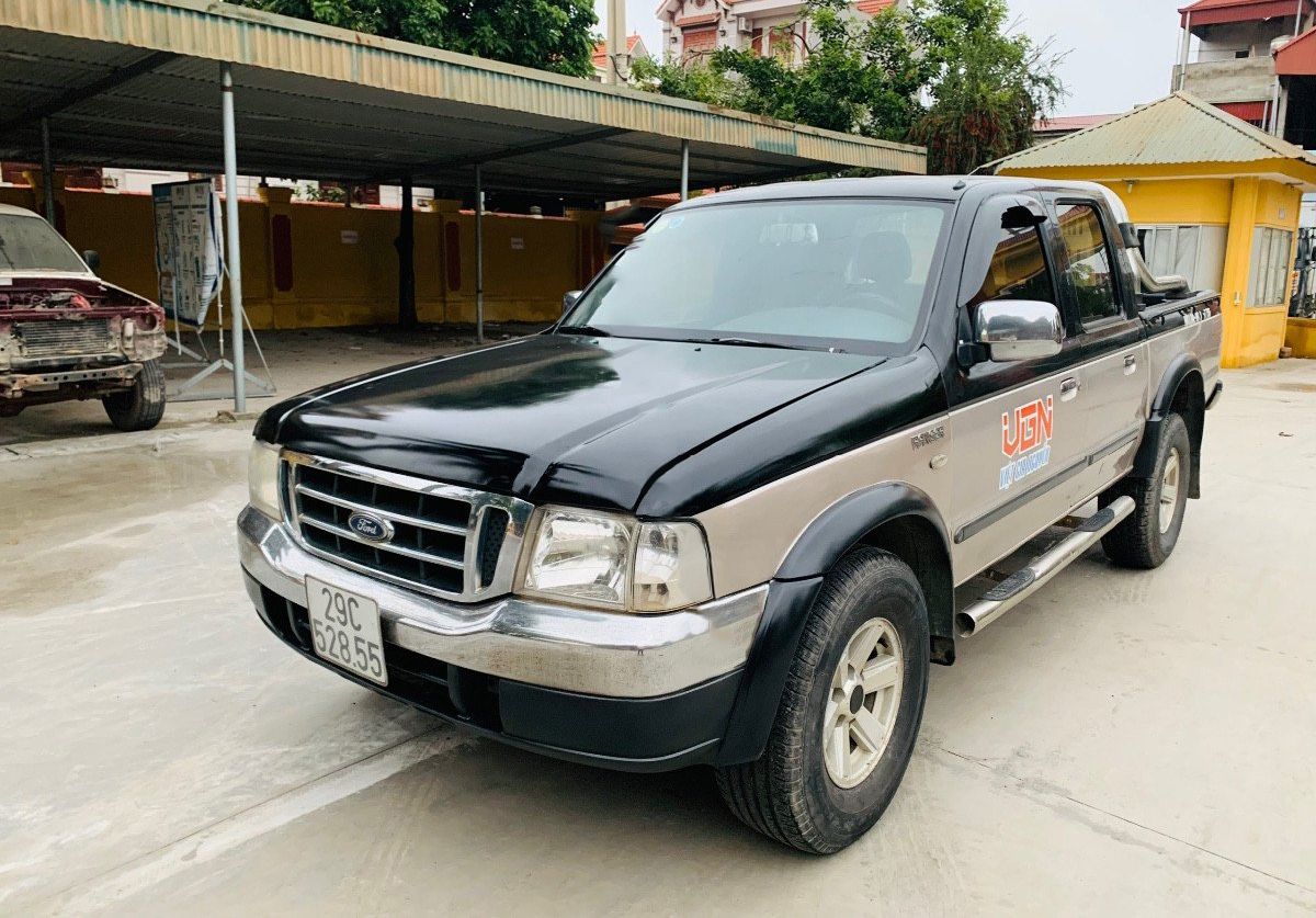 Ford Ranger  2.5L XLT 2007 - Bán Ford Ranger 2.5L XLT sản xuất 2007, màu đen