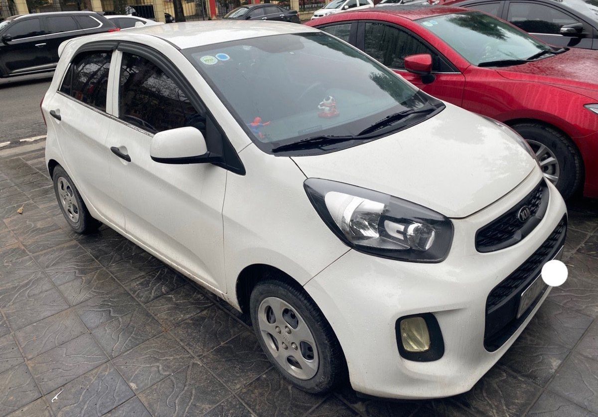 Kia Morning   VAN  2015 - Bán xe Kia Morning VAN sản xuất năm 2015, màu trắng, xe nhập xe gia đình