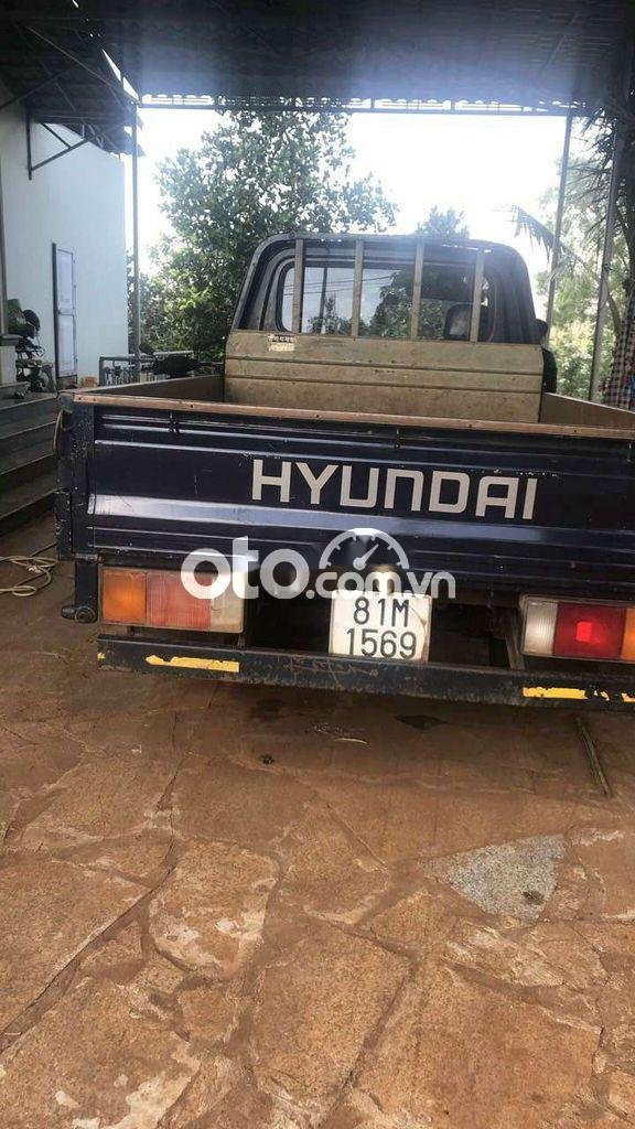 Hyundai Libero   2003 - Bán Hyundai Libero năm 2003, màu đen, xe nhập số sàn