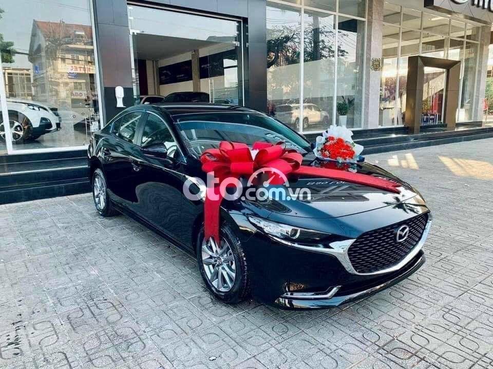 Mazda 3 AT 2022 - Bán ô tô Mazda 3 AT sản xuất năm 2022, màu đen, nhập khẩu, giá chỉ 644 triệu