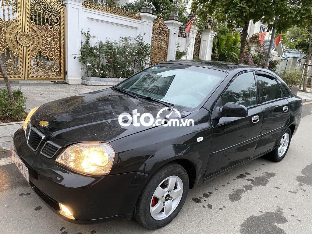 Daewoo Lacetti  EX 2005 - Cần bán lại xe Daewoo Lacetti EX năm 2005, màu đen, giá 115tr