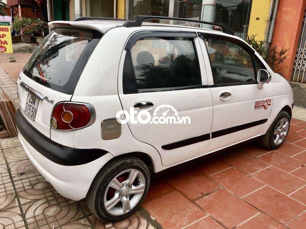 Daewoo Matiz SE 2007 - Cần bán xe Daewoo Matiz SE sản xuất 2007, màu trắng xe gia đình 