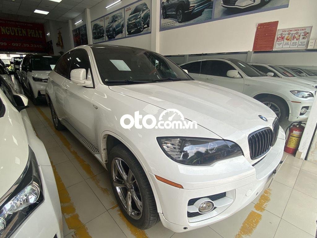 BMW X6 2008 - Bán xe BMW X6 xDriver30d sản xuất năm 2008, màu trắng