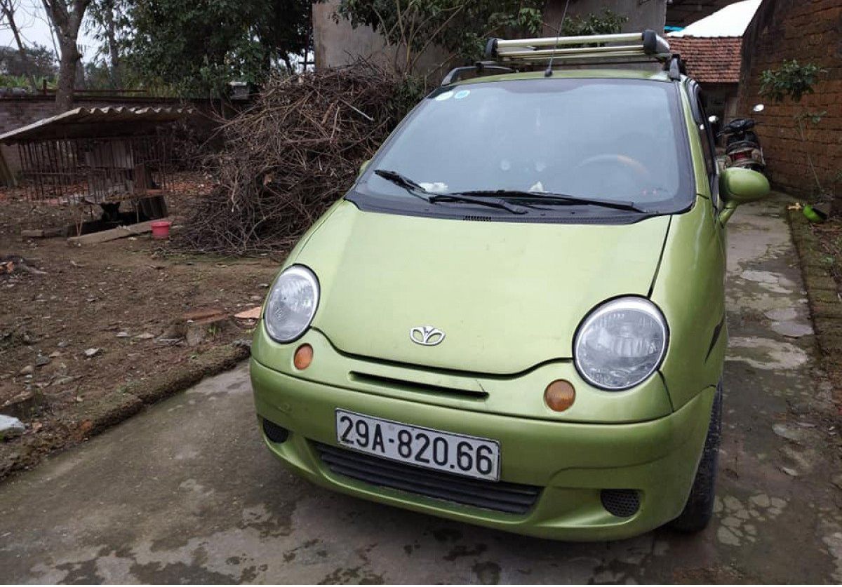 Daewoo Matiz   S 2005 - Bán ô tô Daewoo Matiz S sản xuất năm 2005, màu xanh lam giá cạnh tranh