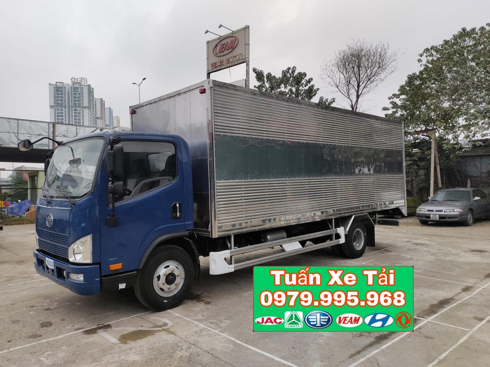 Howo La Dalat 2022 - Xe tải Faw 8 tấn thùng kín 6m25, động cơ Weichai 140PS