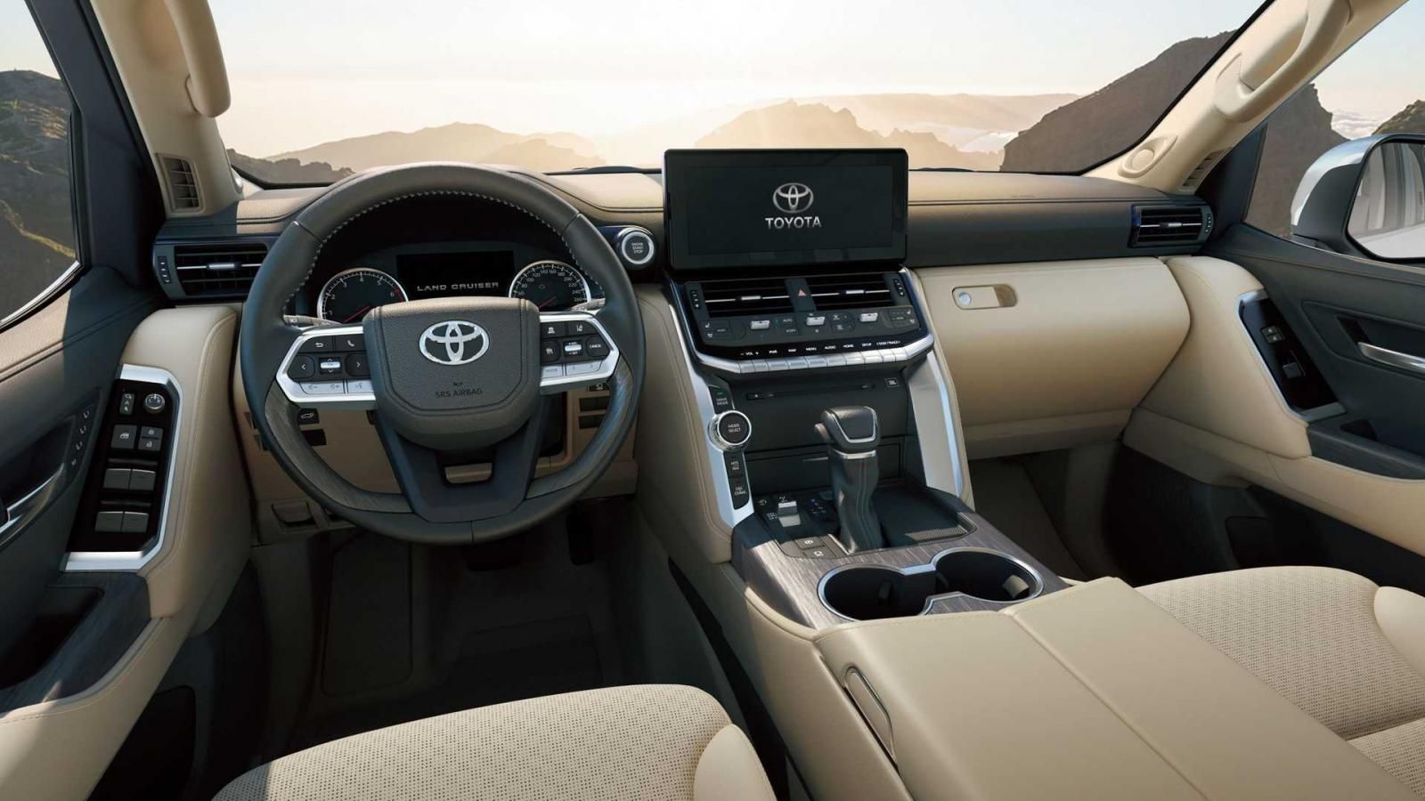 Toyota Land Cruiser 2022 - Cần bán xe Toyota Land Cruiser LC300 3.5 Turbo màu trắng, năm sản xuất 2022, nhập khẩu nguyên chiếc, giá tốt cùng nhiều ưu đãi khủng