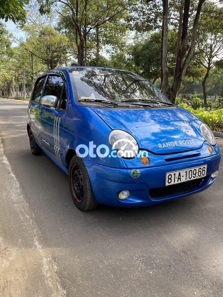 Daewoo Matiz    SE 2004 - Bán Daewoo Matiz SE sản xuất 2004, màu xanh lam, xe nhập, giá 72.5tr