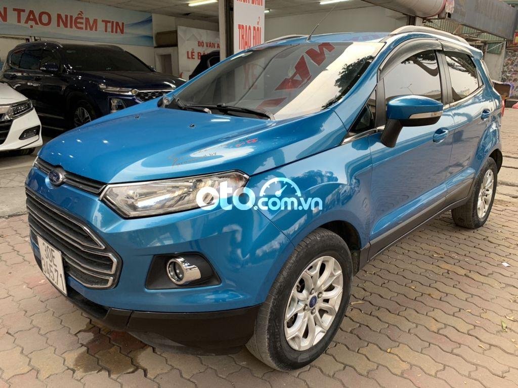 Ford EcoSport Titanium  2016 - Bán xe Ford EcoSport Titanium năm sản xuất 2016, màu xanh lam