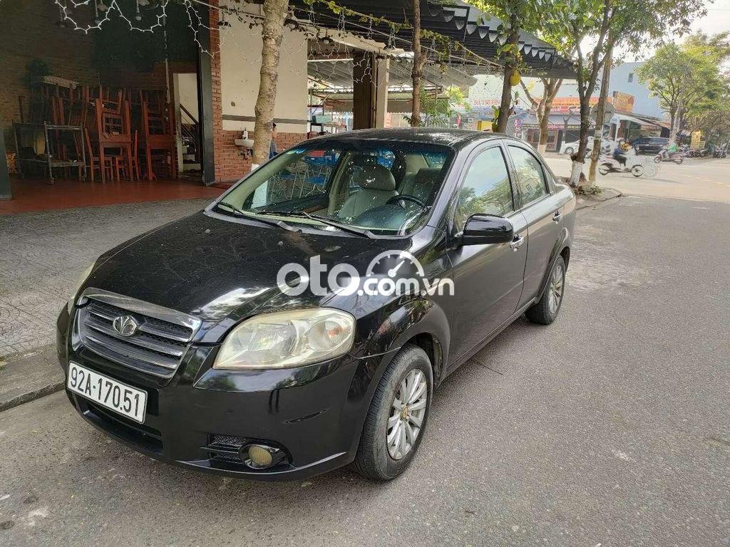 Daewoo Gentra 2009 - Bán Daewoo Gentra SX sản xuất 2009, màu đen, giá tốt