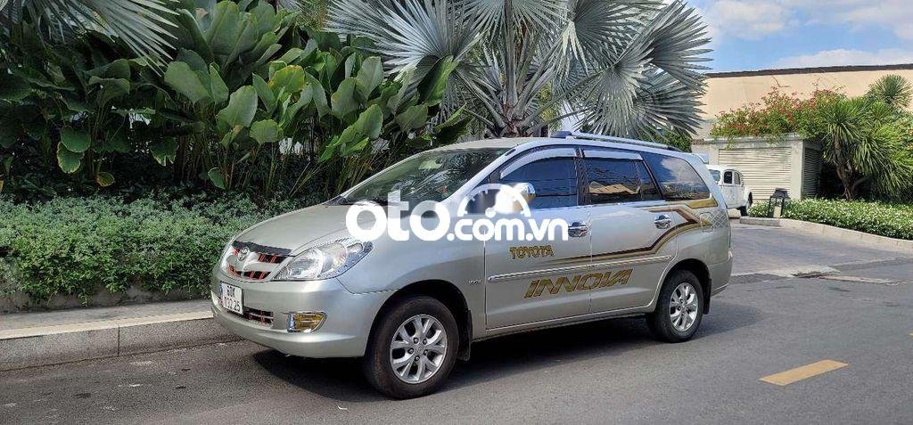 Toyota Innova   G  2007 - Bán Toyota Innova G năm 2007, màu bạc