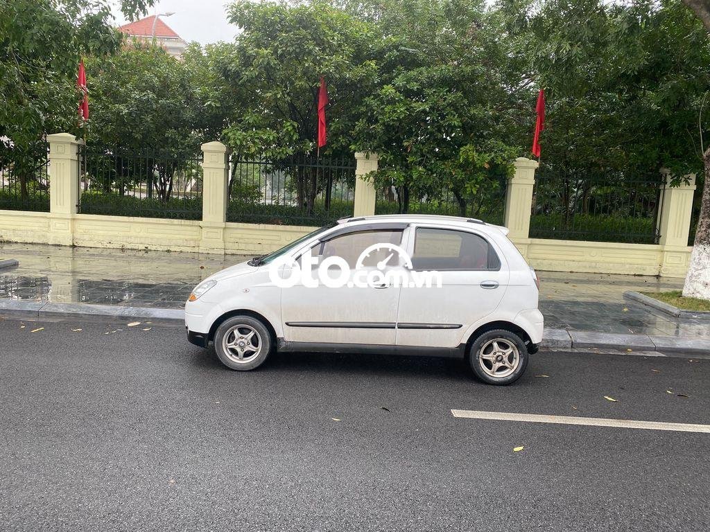 Daewoo Matiz  S 2009 - Bán Daewoo Matiz S sản xuất 2009, màu trắng, xe nhập