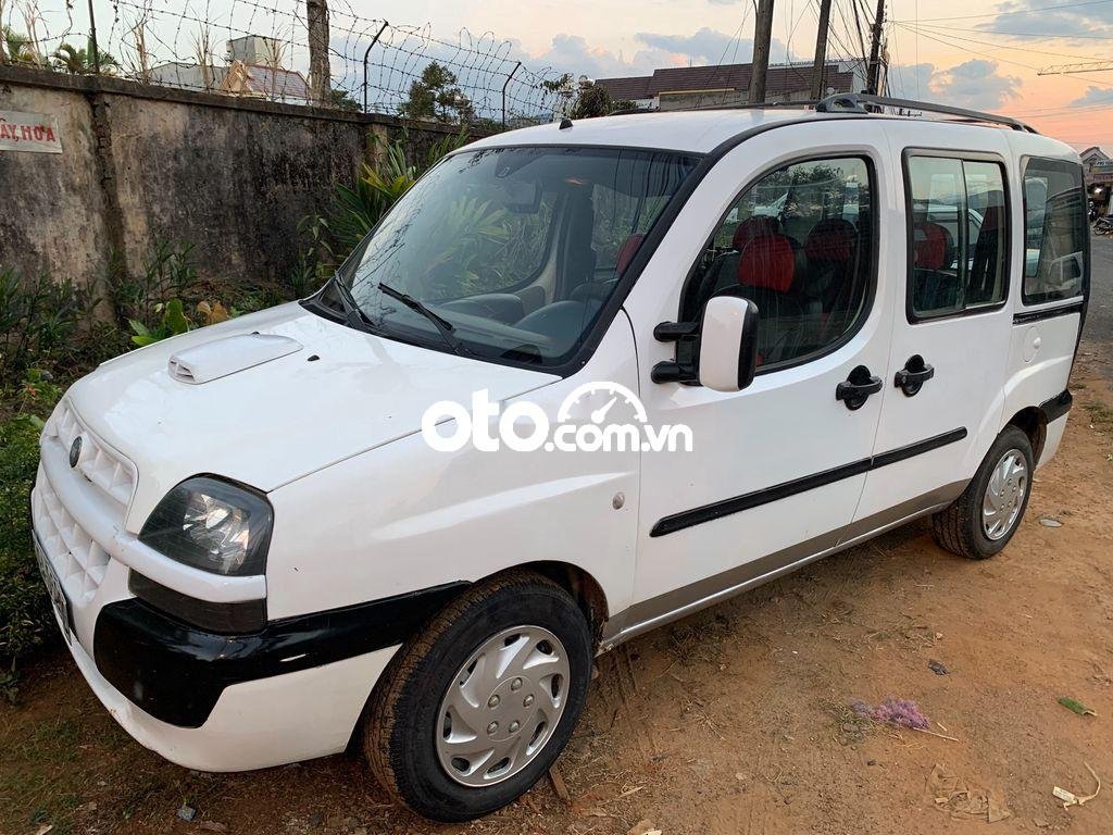 Fiat Doblo   2003 - Xe Fiat Doblo năm sản xuất 2003, màu trắng, giá 42tr