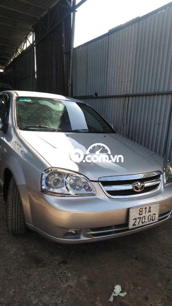 Daewoo Lacetti EX 2008 - Bán xe Daewoo Lacetti EX sản xuất năm 2008, màu bạc, nhập khẩu nguyên chiếc