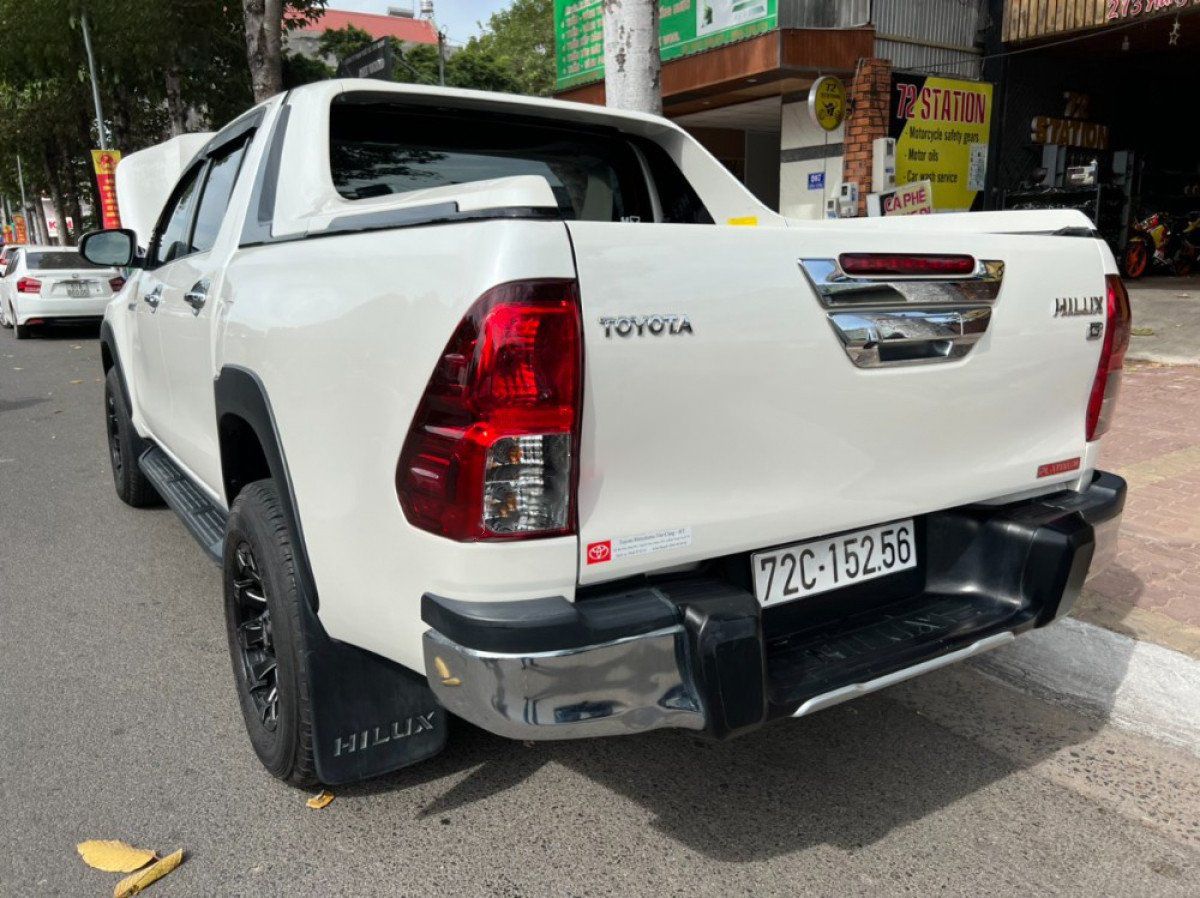 Toyota Hilux 2019 - Bán Toyota Hilux 2.8G 4x4 AT năm 2019, màu trắng, nhập khẩu 