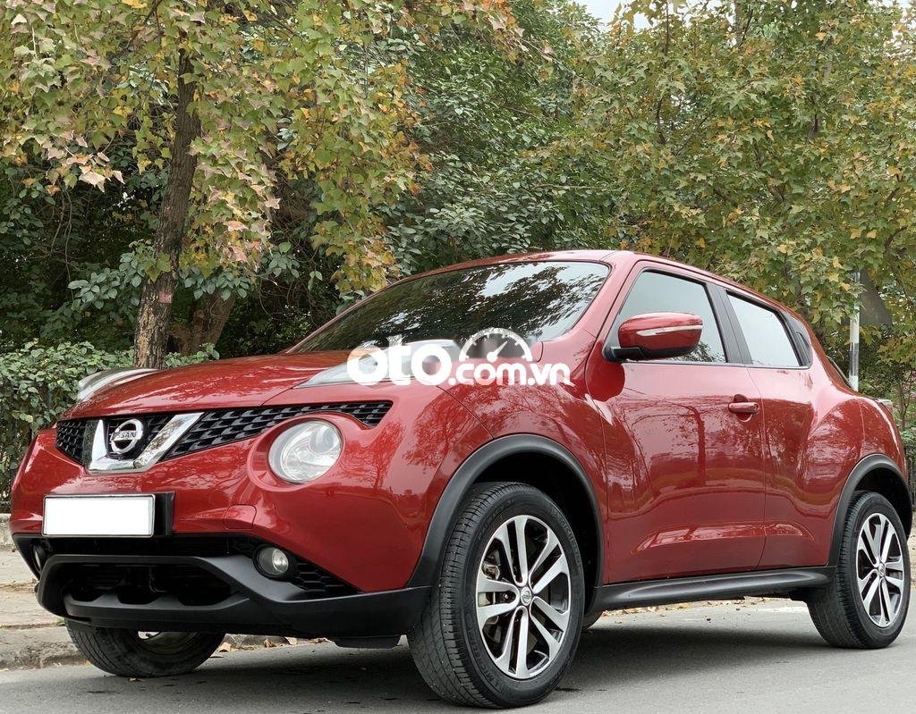 Nissan Juke   1.6L CVT 2015 - Cần bán Nissan Juke 1.6L CVT sản xuất 2015, màu đỏ, nhập khẩu nguyên chiếc, giá chỉ 740 triệu