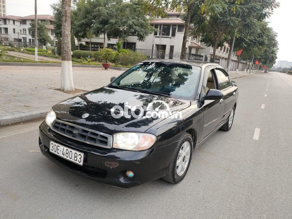 Kia Spectra    MT 2005 - Bán Kia Spectra MT sản xuất 2005, màu đen, giá chỉ 72 triệu